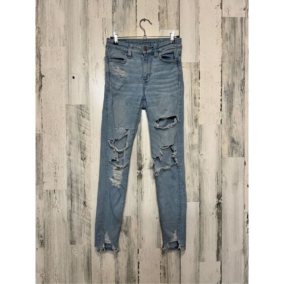 American Eagle Outfitters Denim - American Eagle hi-rise jeggings next level stretch size 2